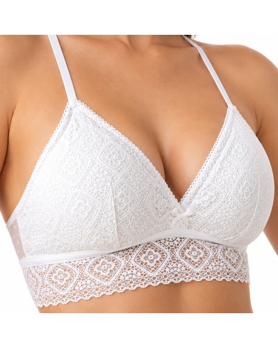 Sostenidor KIM bralette sense aros, amb farcit extraïble - Selene