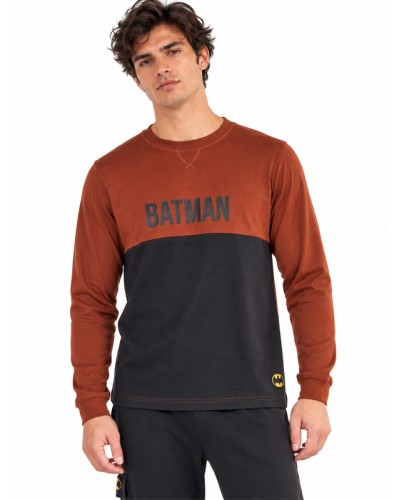 Pijama Home Batman Llarg de Cotó Interlock Còmode i Càlid - GISELA