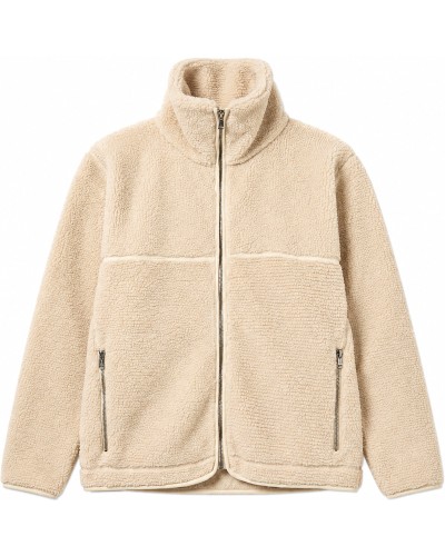 Abric-Jaqueta Polar Beige Lleugera Sporty Urbana per a Dona - GISELA